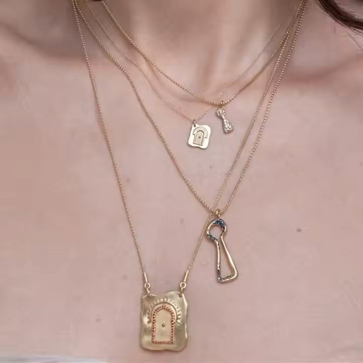 Rebirth Gate Pendant Necklace