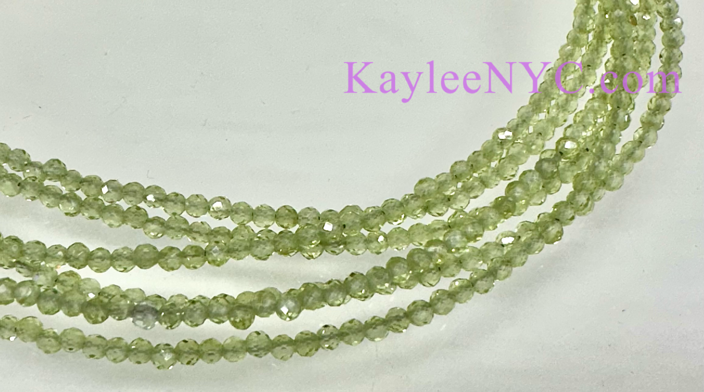 Vital Bloom Anklet- Peridot