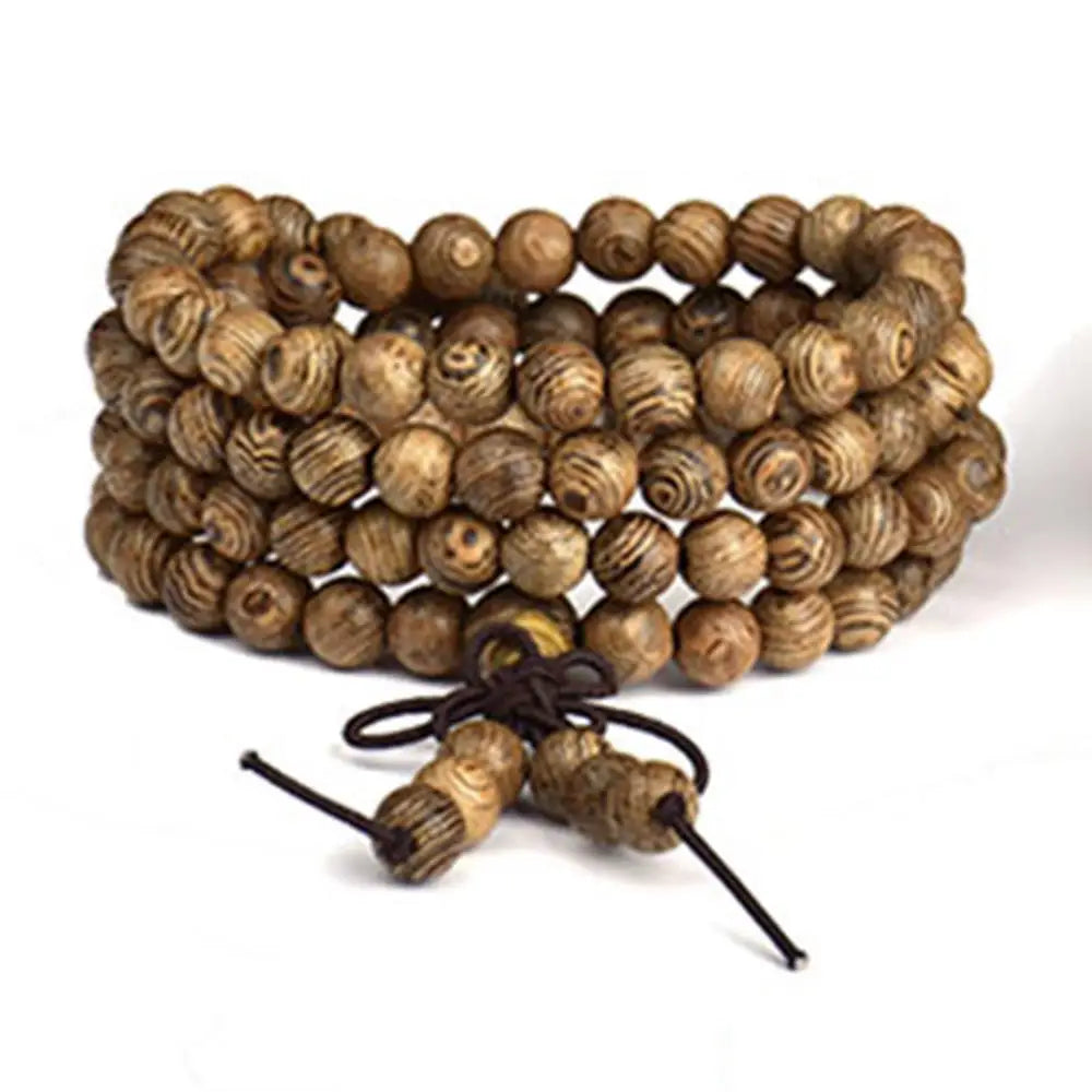 Women's Bracelet Amazonite Prayer Beads Energy with Lotus OM Buddha Yoga Bracelet 108 Mala Meditation Necklace Jewelry Bijoux