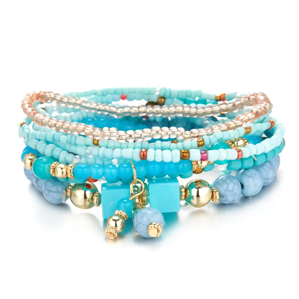 Women's Bracelet Amazonite Prayer Beads Energy with Lotus OM Buddha Yoga Bracelet 108 Mala Meditation Necklace Jewelry Bijoux