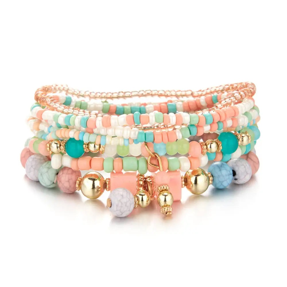 Women's Bracelet Amazonite Prayer Beads Energy with Lotus OM Buddha Yoga Bracelet 108 Mala Meditation Necklace Jewelry Bijoux